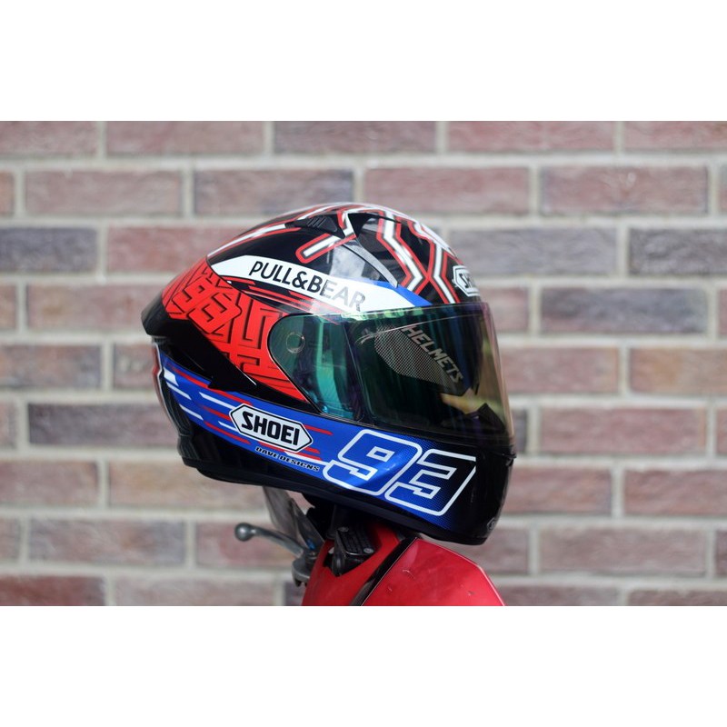 Mũ bảo hiểm fullface Signor Moto 2 kính lên tem AGV Shoei Venom BMW chuẩn form KYT helmet NF-R
