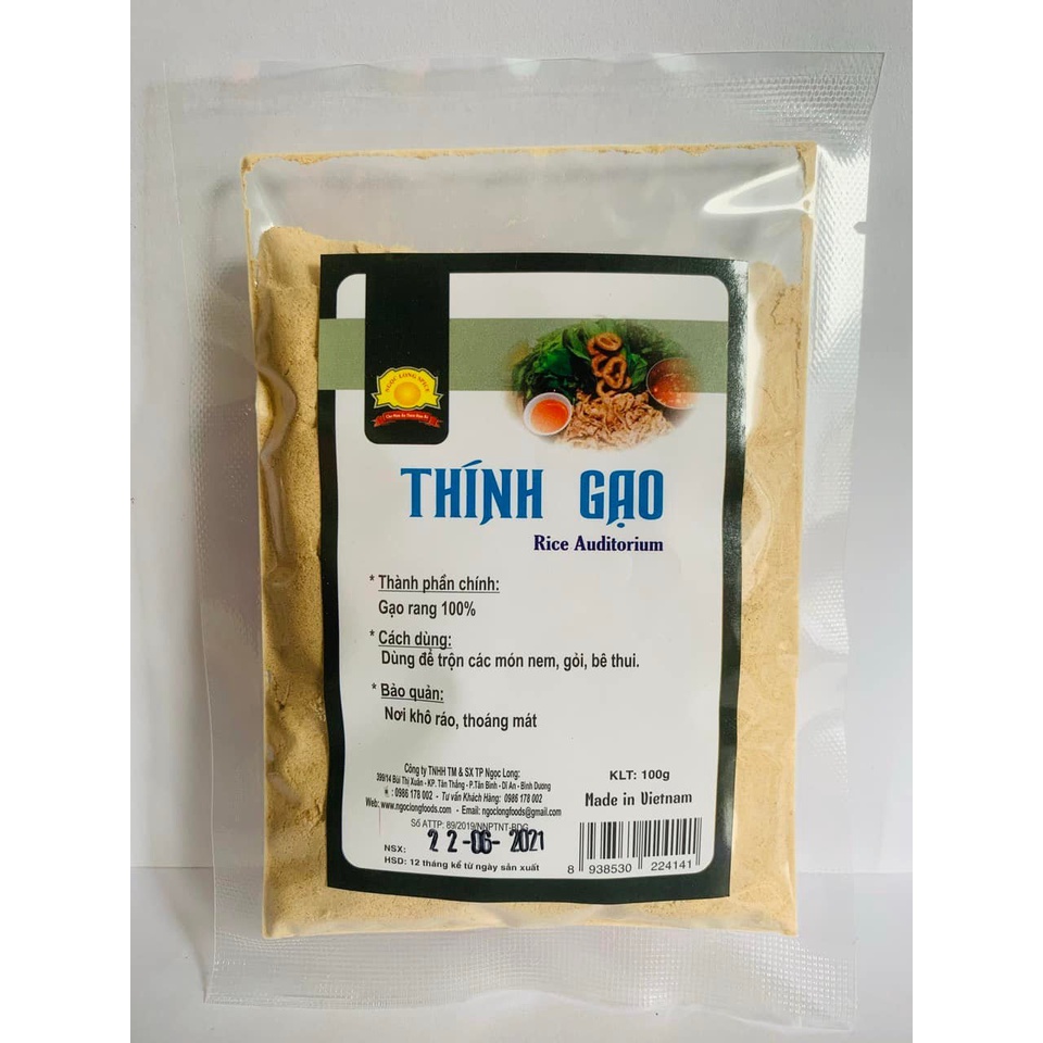 Bột thính gạo 100g - Ngọc Long