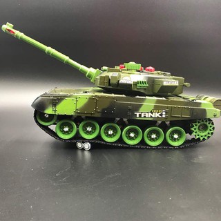 XE TANK BÁNH XÍCH ĐIỀU KHIỂN TỪ XA, NHIỀU CHỨC NĂNG Kích Thước Lớn
