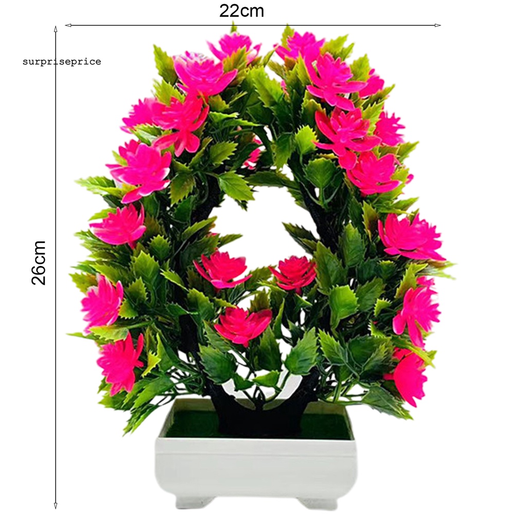 Chậu cây cảnh nhân tạo bằng nhựa chống tia UV giống thật độc đáo