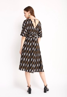 Maxi wrap dress