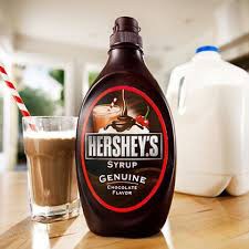 Sốt Chocolate/ Syrup socola Hershey chai lớn 1,36kg