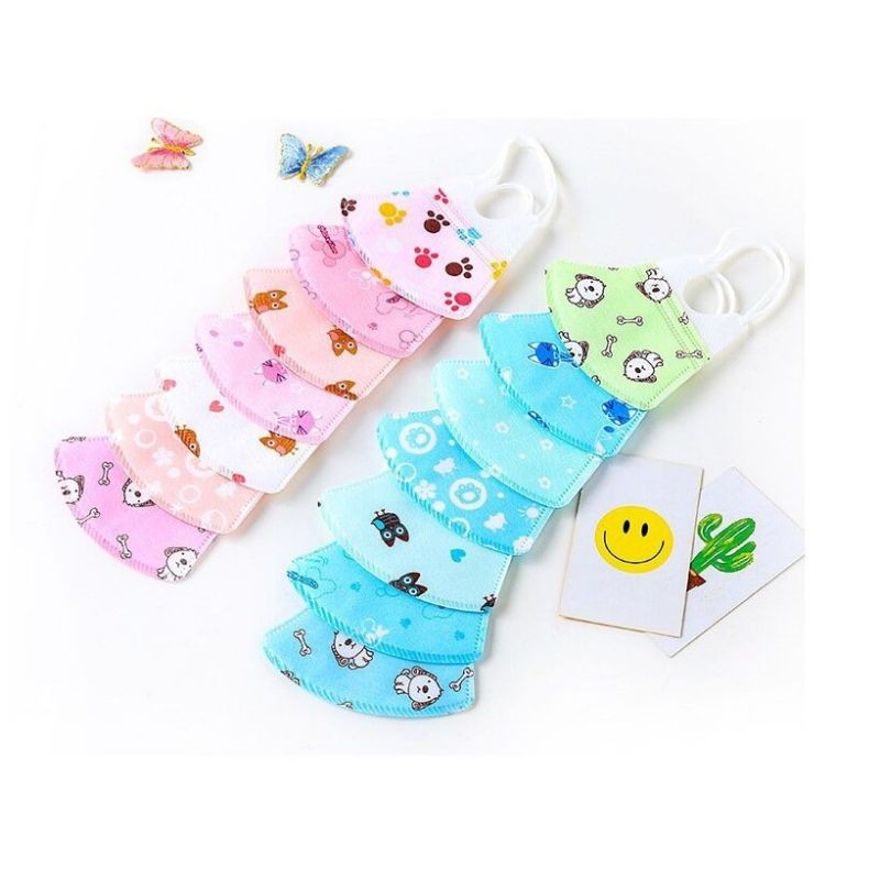 5 Chiếc Khẩu Trang Giấy Chống Bụi, Kháng Khuẩn Cho Bé 0-3 Tuổi