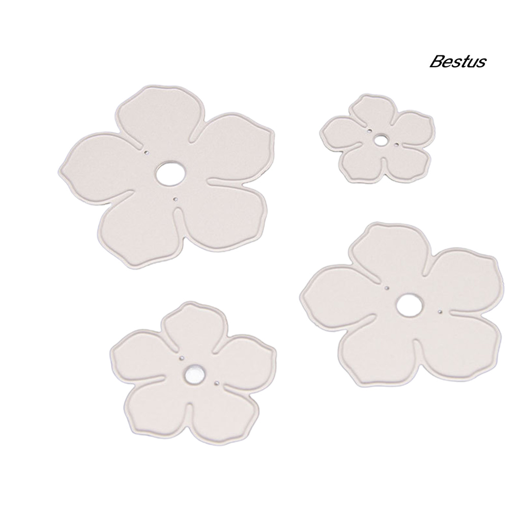 Bộ 4 Khuôn Cắt Bằng Kim Loại Đa Năng Tiện Dụng