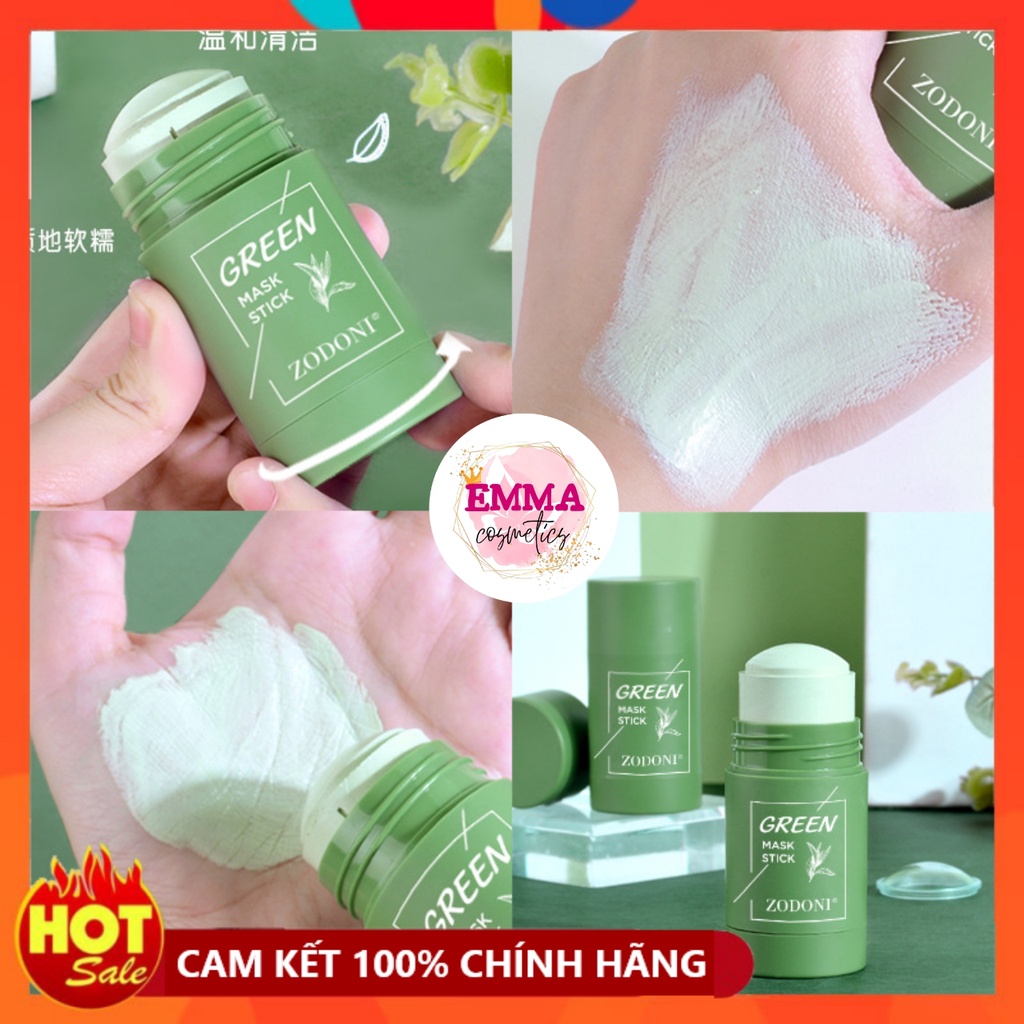 Mặt nạ bùn dạng thỏi ZODONI Green Mask Stick 40g