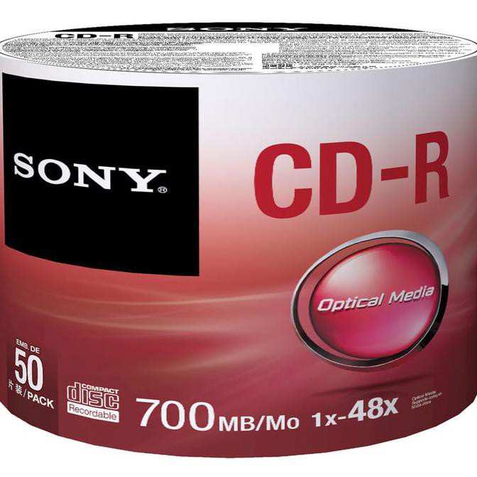 Set 50 Đĩa Cd Trắng Chuyên Dụng Cho Sony Cd-R 48x