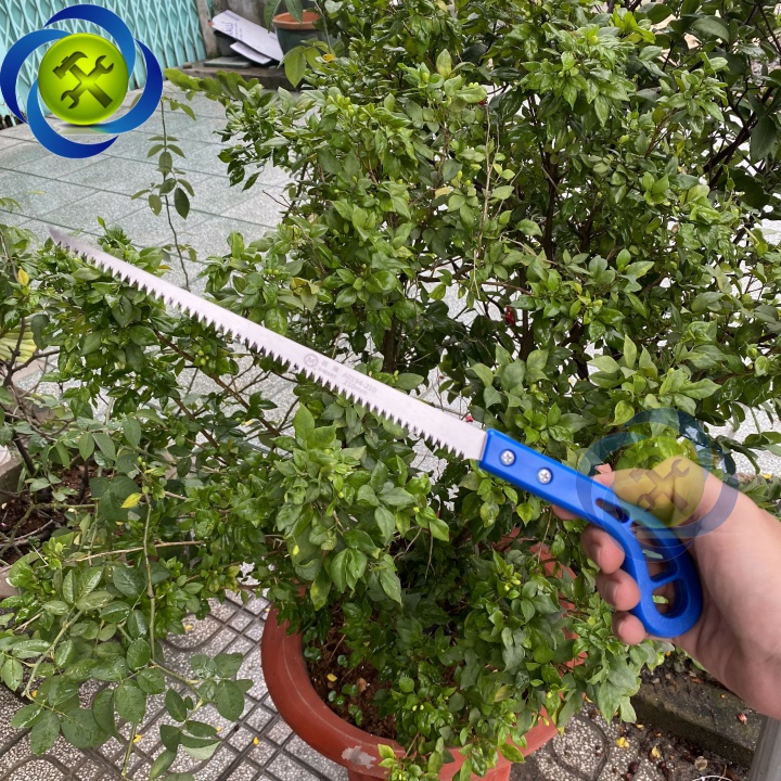 Cưa gỗ cầm tay mini C-mart A0194-210 lưỡi dài 210mm cán nhựa