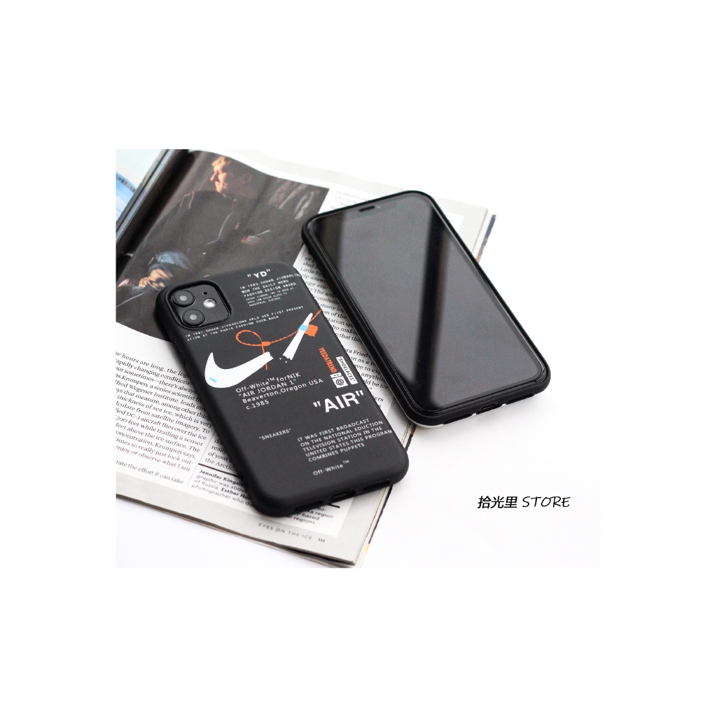 Ốp điện thoại mềm màu trắng đen thời trang đơn giản cho iPhone 11 Pro MAX i7 i8 plus XR XS MAX | BigBuy360 - bigbuy360.vn