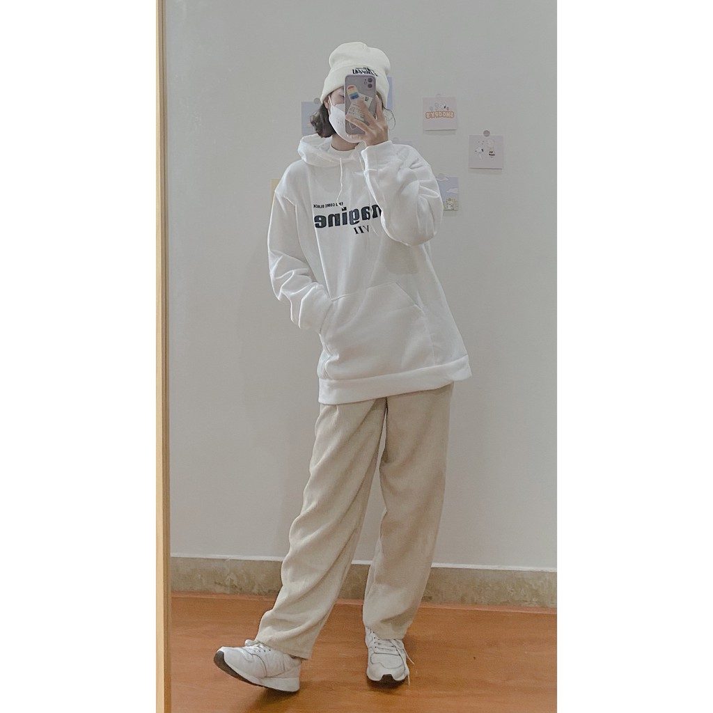 Áo Hoodie IMAGINE Áo Hoodie Nỉ Bông Form Rộng Unisex Nam Nữ
