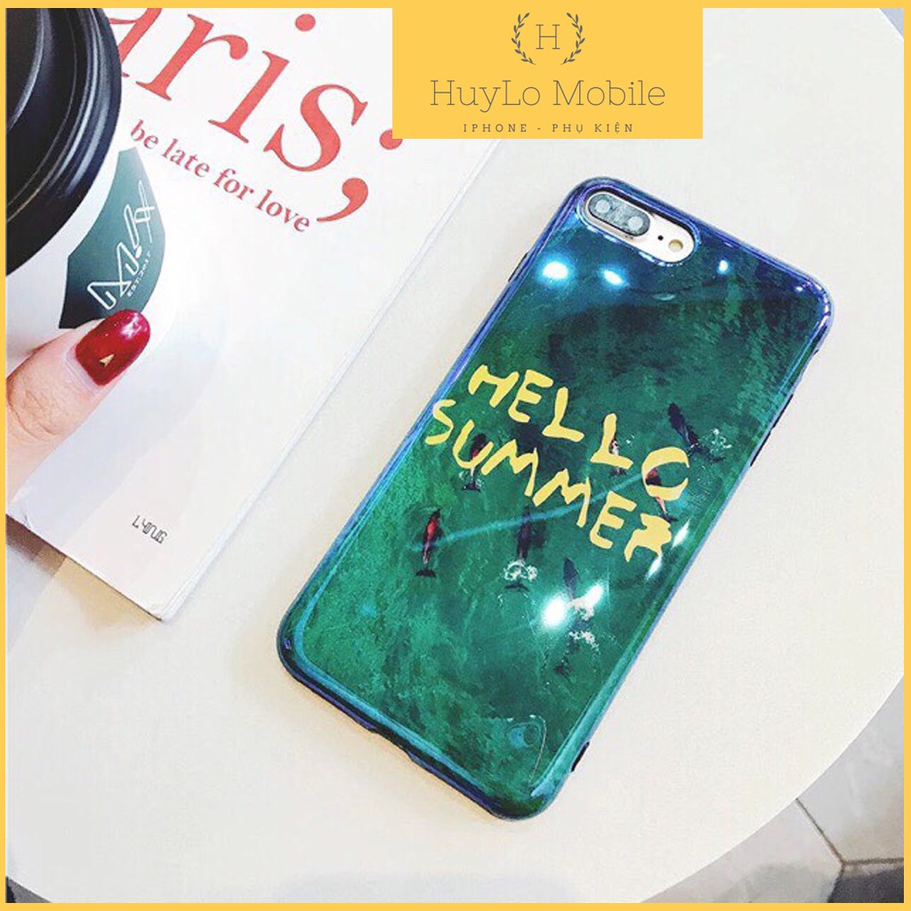 Ốp Hello Summer Silicon Dẻo Cho iPhone 6/6s - 6/6s Plus - 7/8 - 7/8 Plus - X/Xs | BigBuy360 - bigbuy360.vn