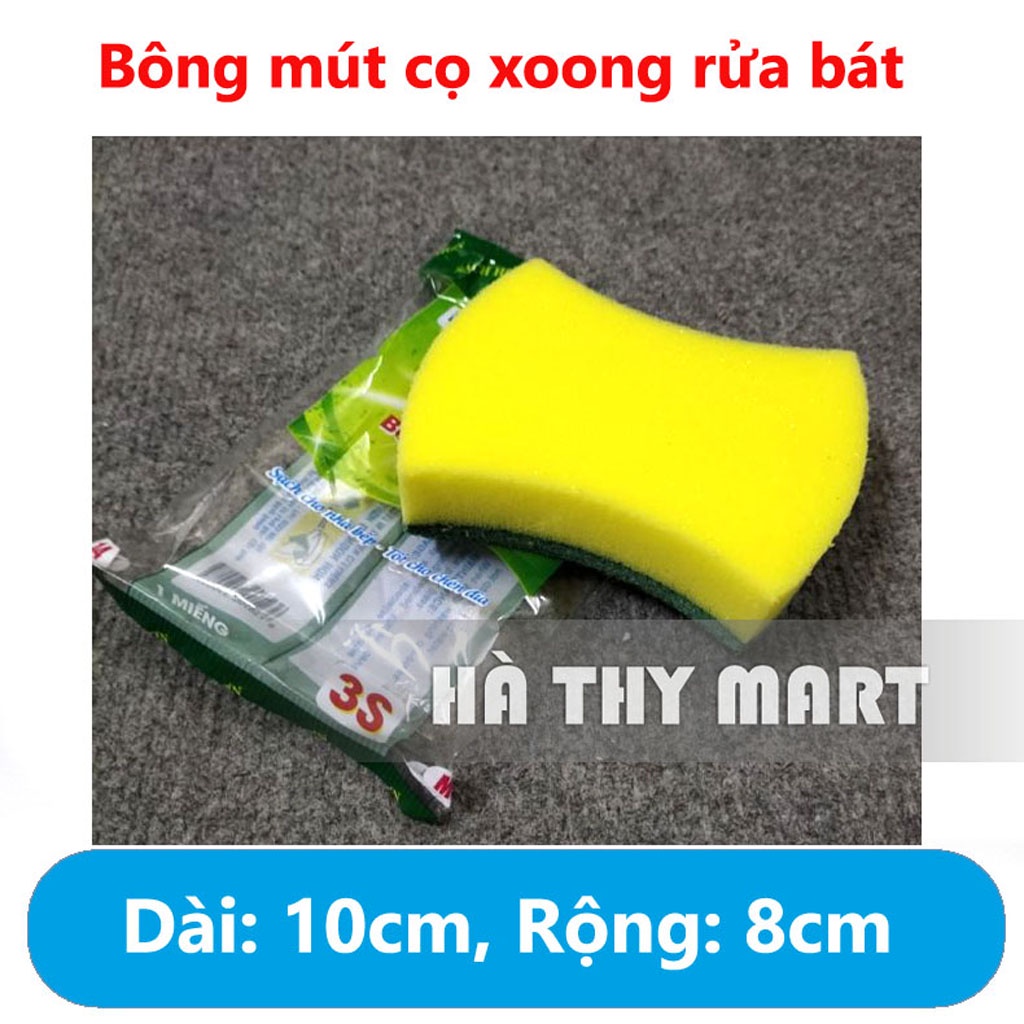 Cước Cọ Xoong Nồi, Cọ Rửa Inox Siêu Sạch (Tròn/chữ nhật)