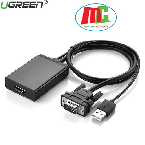Bộ Chuyển Đổi VGA Sang HDMI UGREEN 40213 - Hàng chính hãng