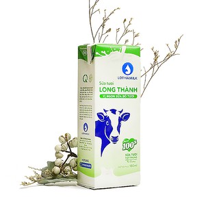 Sữa tươi tiệt trùng Lothamilk (hộp lẻ 180ml)