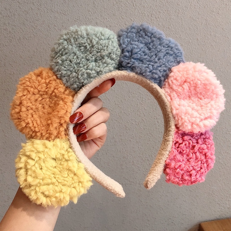 Băng Đô Cài Tóc Màu Tương Phản Dễ Thương Thời Trang Mùa Xuân 2022 Cho Nữ