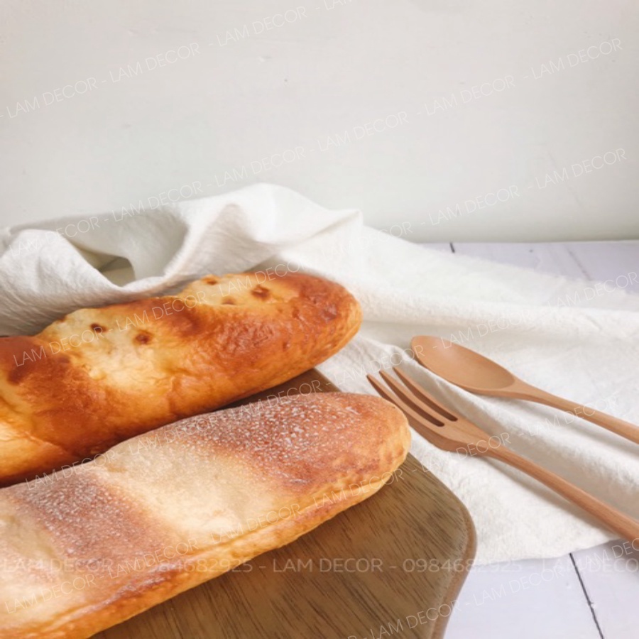 Mô Hình Bánh Mì Giả Siêu Xinh Làm Phụ Kiện Chụp Ảnh