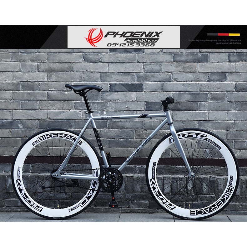 Xe đạp Fixed Gear EG-01 vành 60 2022 siêu rẻ