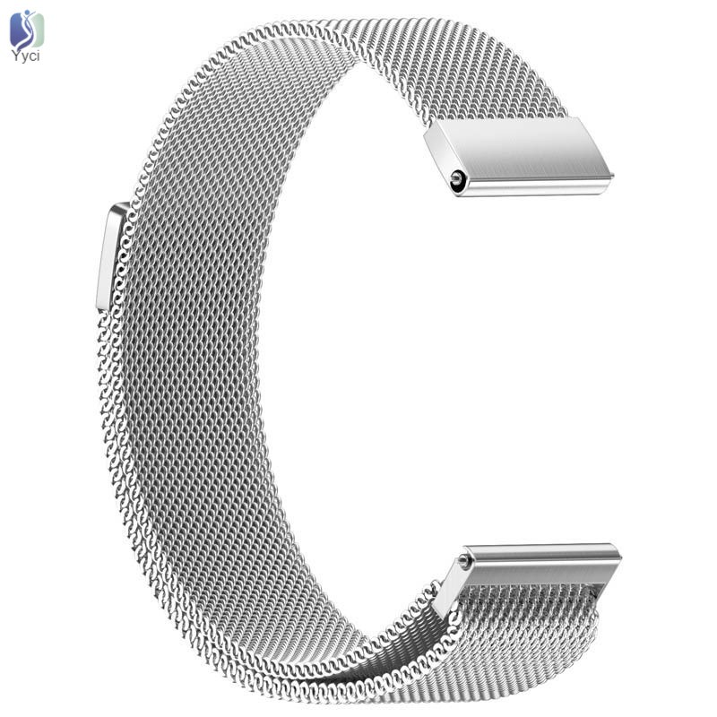 Yy Universal Milanese Magnetic Loop Stainless Steel Watch Strap Band 14-22mm @VN