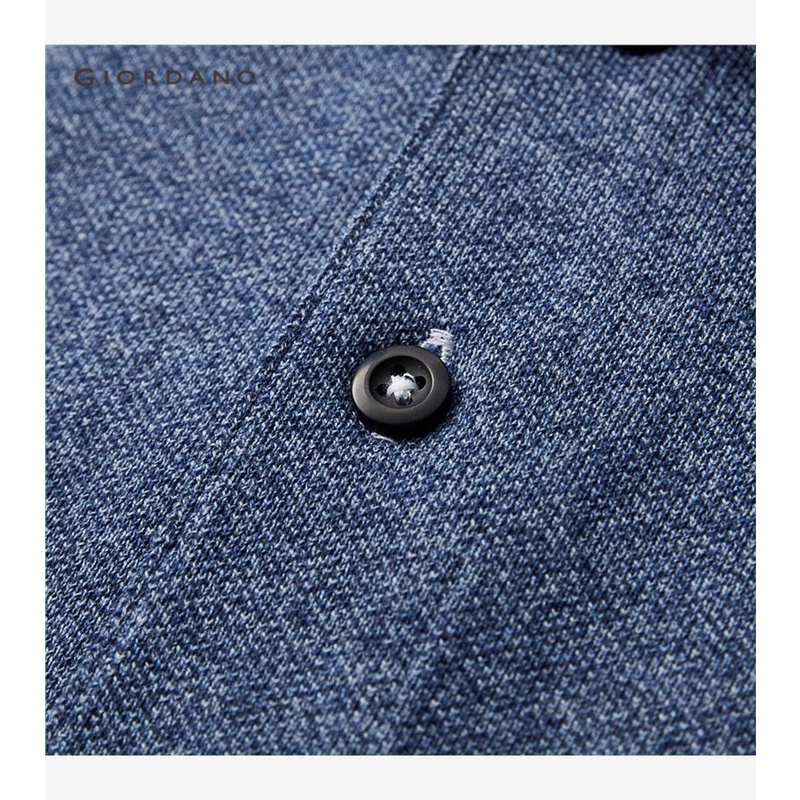 [ Mã 12FASHIONSALE1 giảm 10K đơn 50K ] Áo thun polo GIORDANO 01011425 tay ngắn thời trang cho nam | BigBuy360 - bigbuy360.vn