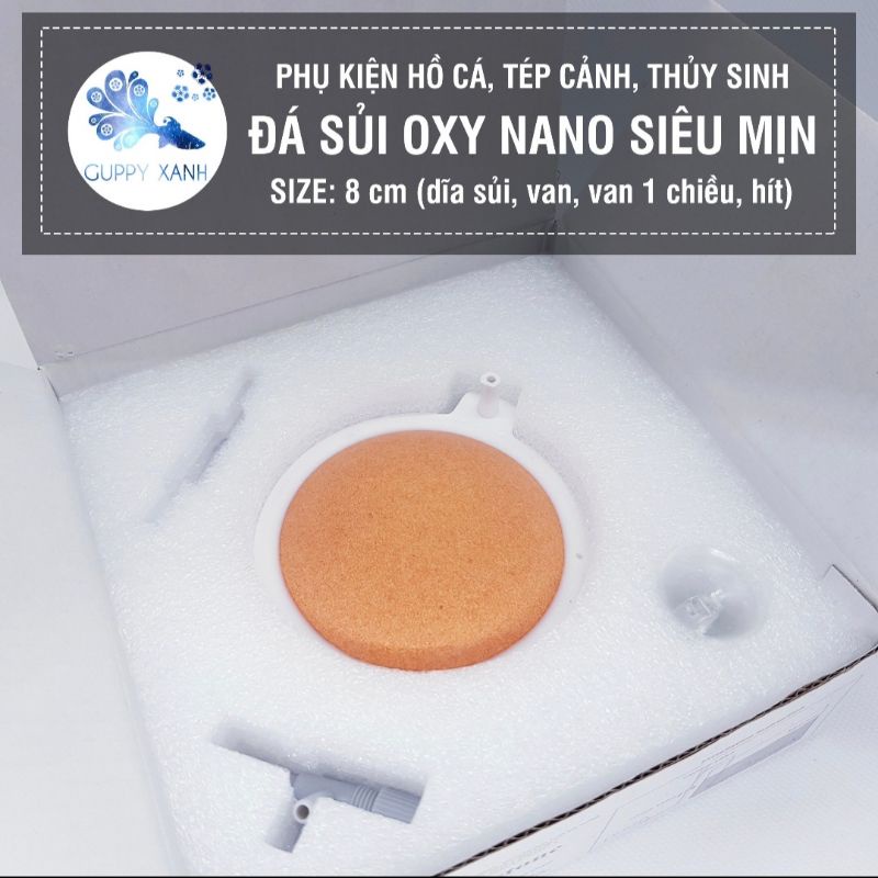 Siểu dĩa nano thế hệ mới D-80 oxy ra cực mịn và nhiều