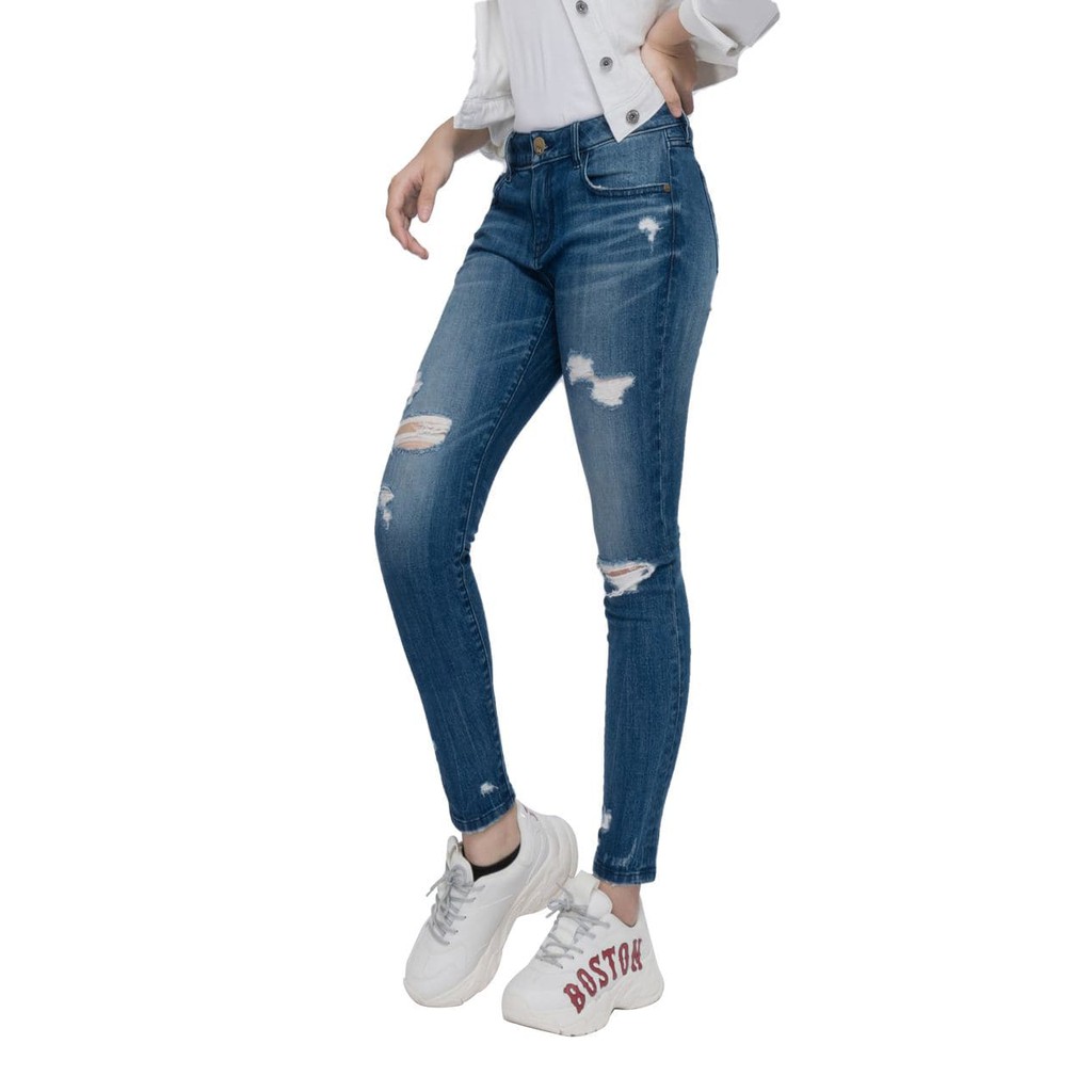 QUẦN JEAN NỮ DÁNG SKINNY   V-SIXTYFOUR 319WD2081F4990