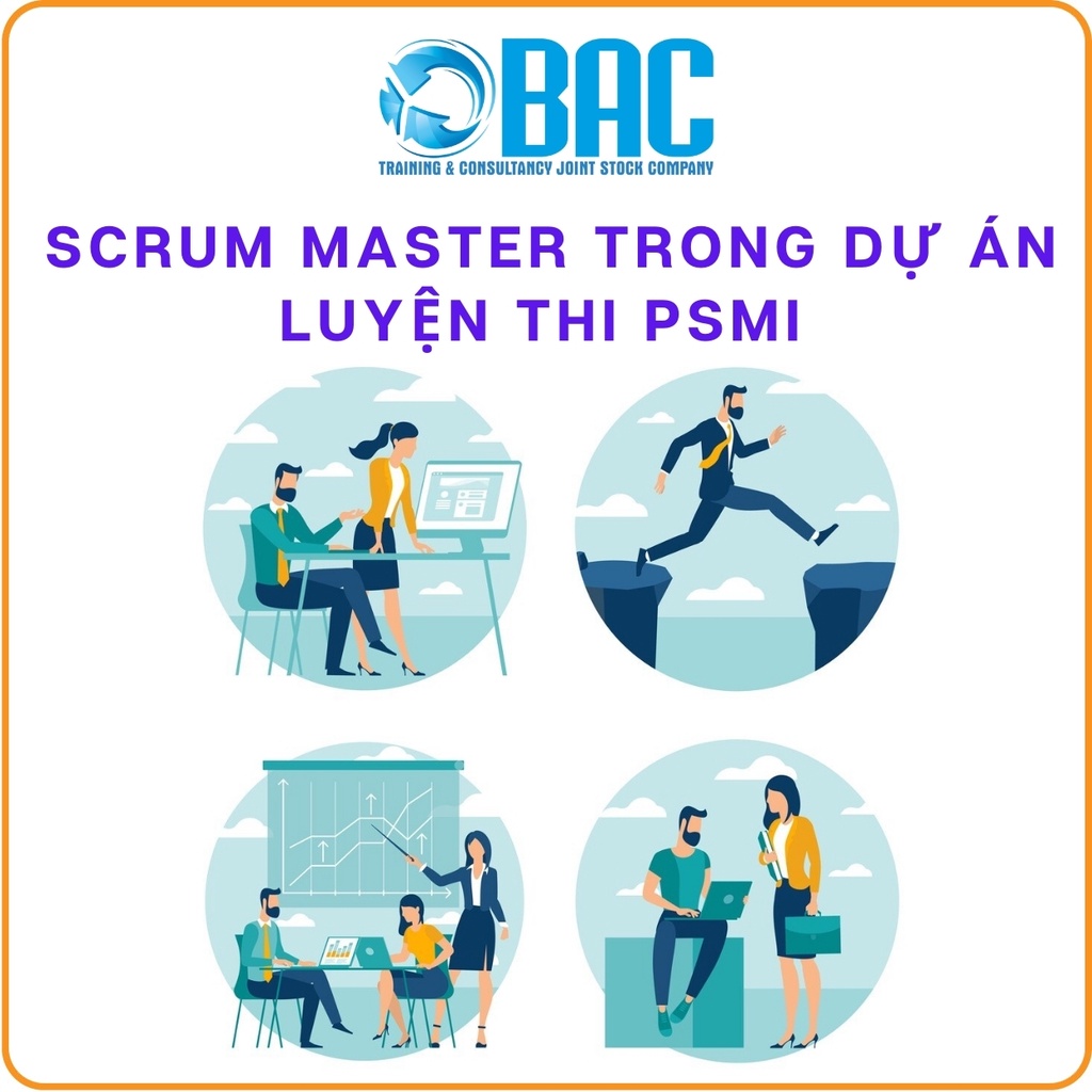 KHÓA HỌC SCRUM MASTER TRONG DỰ ÁN LUYỆN THI PSMI