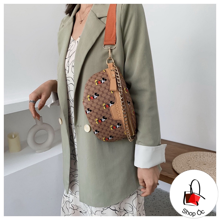 (HÀNG MỚI) Túi bao tử đeo hông da cao cấp siêu hot E281 | BigBuy360 - bigbuy360.vn