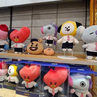 (Sẵn RJ) Gấu bông BT21 School Doll | Standing doll (chính hãng)