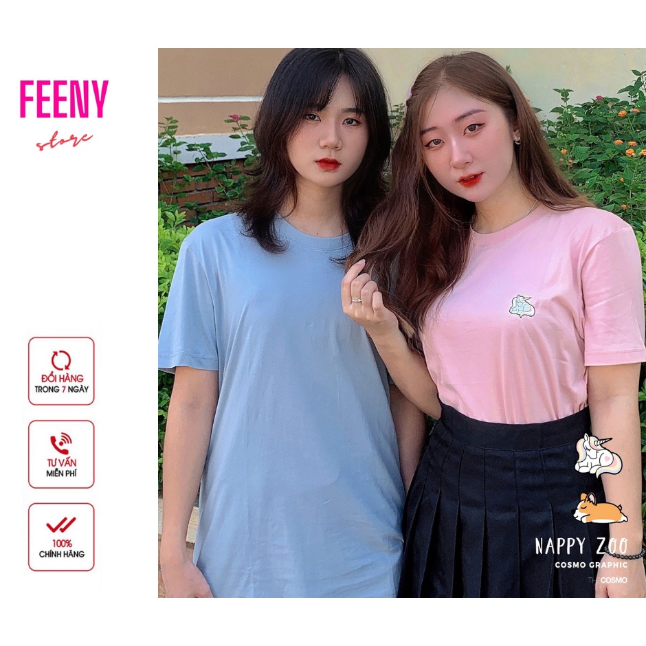 Áo thun nữ in họa tiết HOẠT HÌNH đáng yêu của FEENY STORE
