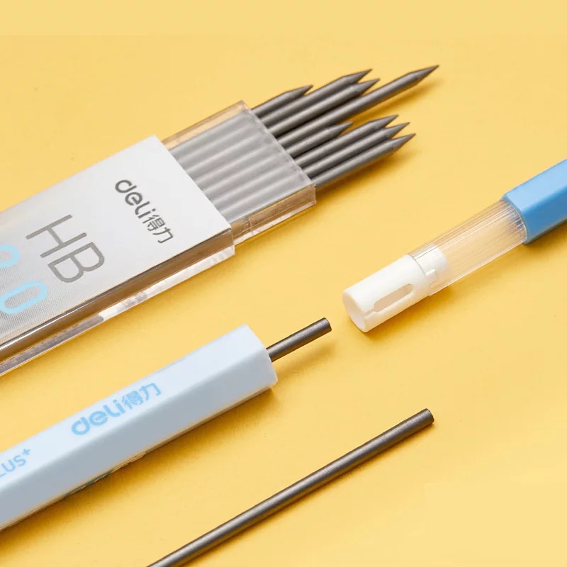 Bút chì bấm ngòi 2.0mm có đầu chuốt sử dụng tiện lợi