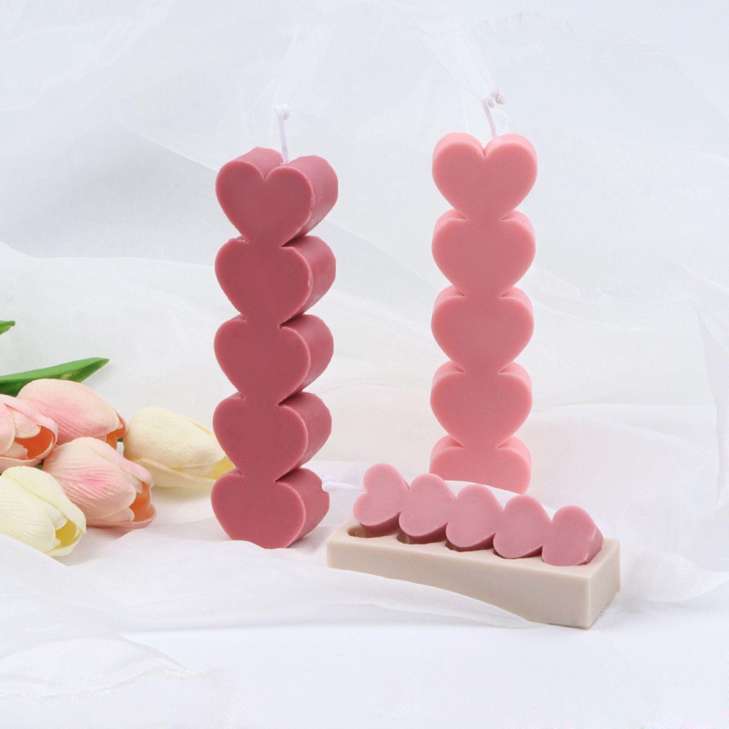 Khuôn Làm Nến Handmade Hình Trụ