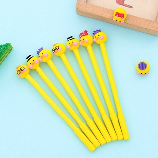 1 Bút Bi Mực Đen Hình Vịt Con Đáng Yêu