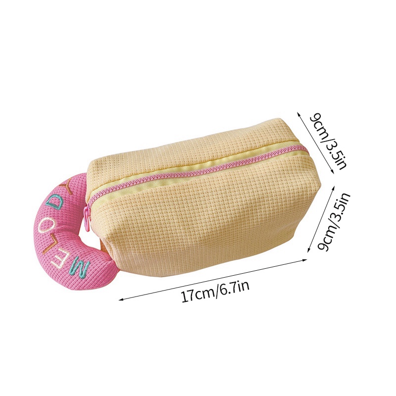 Bóp Viết Du Lịch Cỡ Lớn Màu Sắc Macaron Xinh Xắn