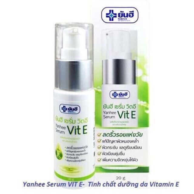 SERUM DƯỠNG TRẮNG VITAMIN C+ E BV YANHEE THÁI LAN.