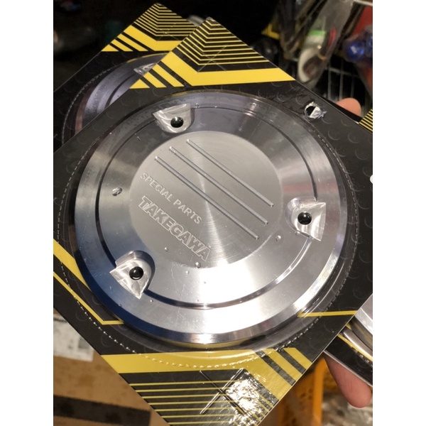 Nắp tròn 3 lỗ Wave / Dream nhôm CNC