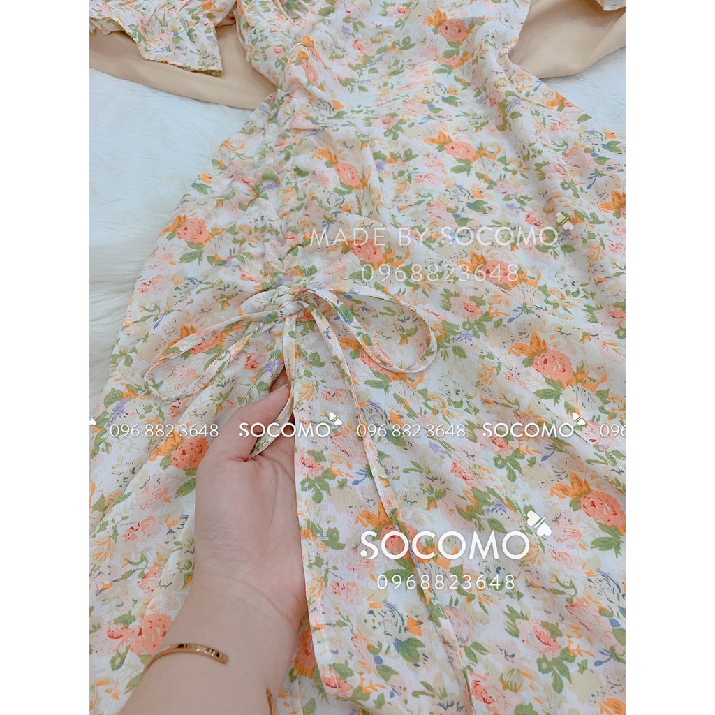 [Giá lẻ bằng sỉ, chất lượng như >500K] - Váy hoa nhí thiết kế - Hàng loại 1,chất đẹp - Giá tốt - 100% ảnh Socomo tự chụp