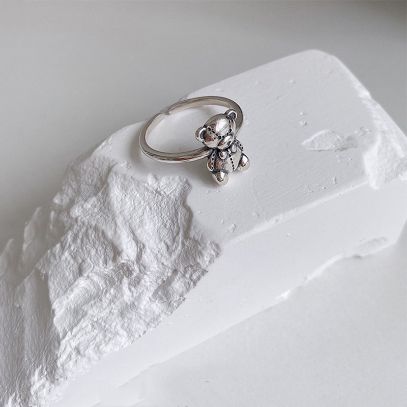 Nhẫn Hở Tùy Chỉnh Kích Thước Thời Trang Vintage Dễ Thương Cho Nữ