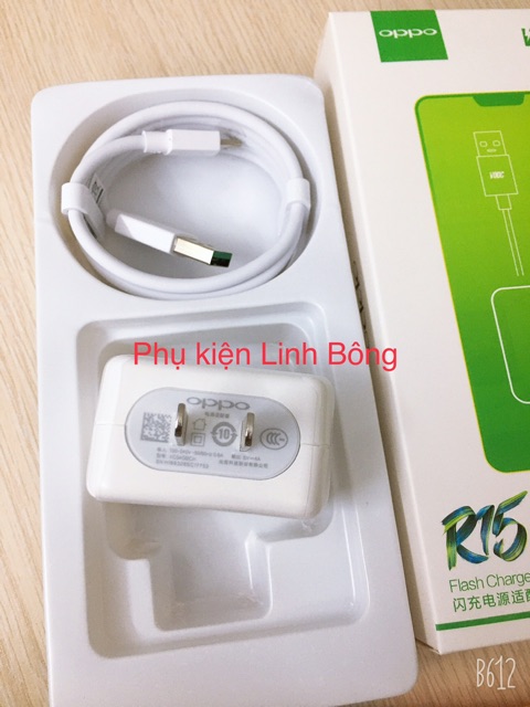 Bộ sạc nhanh Oppo R15 sạc nhanh Vooc (chân micro)