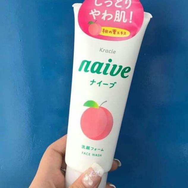 Sữa rửa mặt lá đào Naive