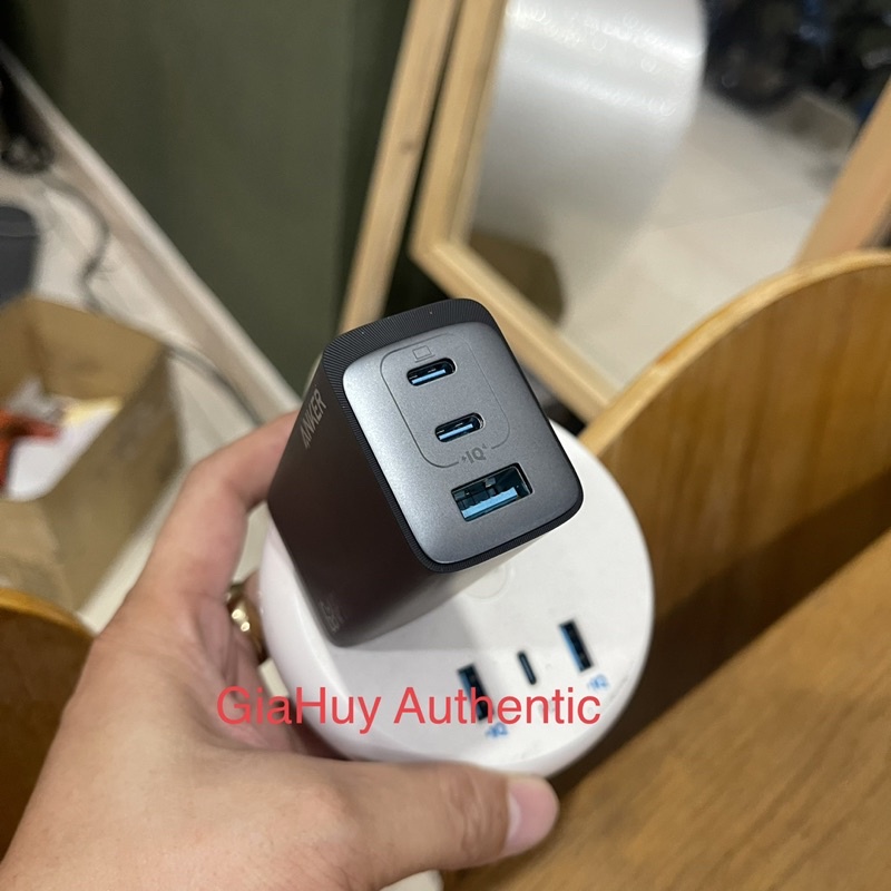 Củ sạc nhanh ANKER 737 GaNPrime 120W 2C-1A PPS 2.0/PD 100W - A2148