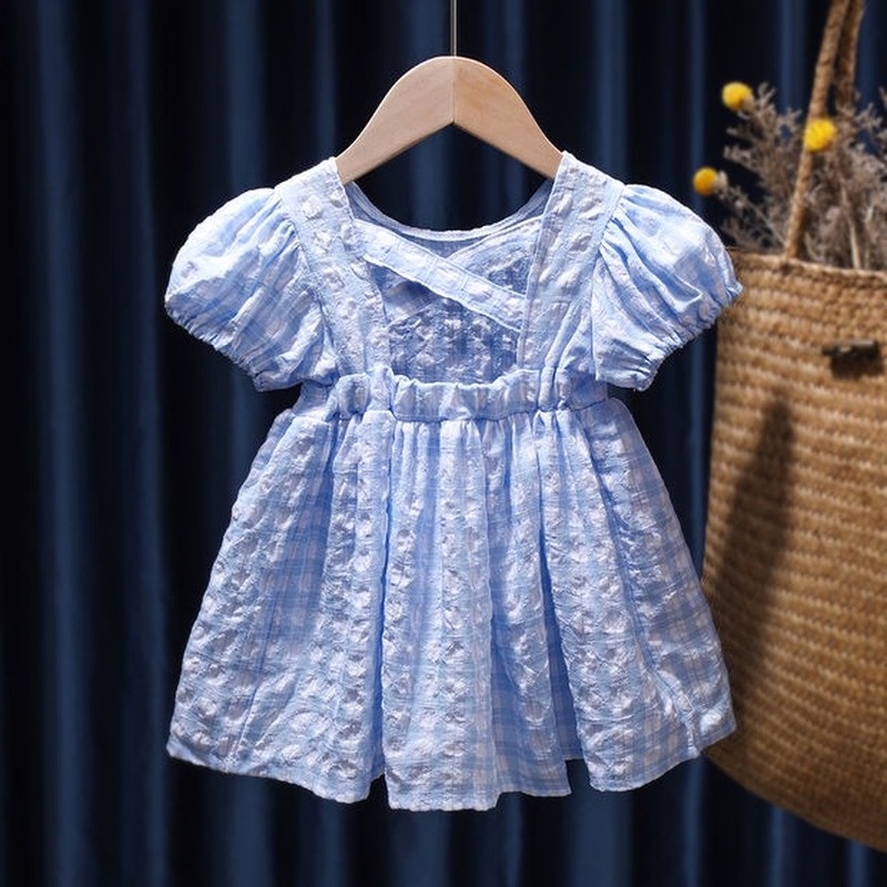 Đầm Công Chúa Thiết Kế Mới Thời Trang Mùa Hè Theo Phong Cách Hàn Quốc Cho Bé