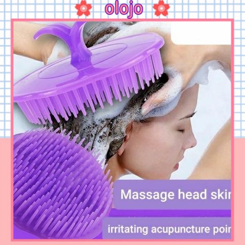 ⚜️Lược gội mát xa da đầu kẹp tay tiện dụng