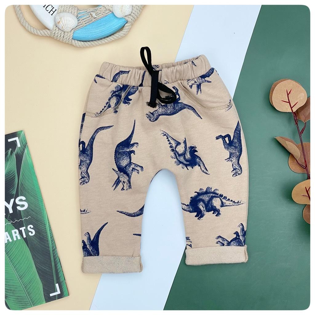 Quần nỉ bông đũng tròn bé trai LITIBABY 1/5