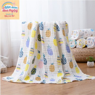 Khăn xô tắm xuất Nhật 6 lớp dày dặn, không bai xù cho bé