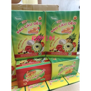 Bột rau câu dẻo - HOÀNG YẾN - ROVIN - 12 gói/hộp