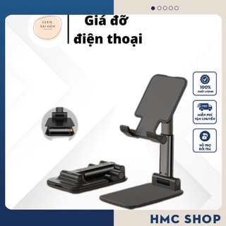 Giá đỡ điện thoại, kệ máy tính bảng để bàn chống tê mỏi tay, có thể gấp gọn được..
