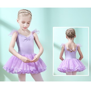 (HOT SALE) Váy múa ballet 2 dây, chân váy voan Binnashi CVM0013