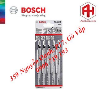Lưỡi cưa lọng gỗ và kim loại Bosch T345XF 2608634994