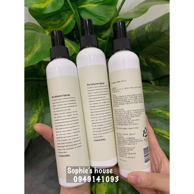 Xịt phồng tóc Chahong Fix Volume Spray 250ml