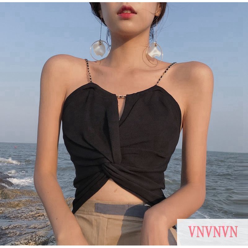 Áo Tanktop Không Tay Trơn Màu Xinh Xắn Dành Cho Nữ | BigBuy360 - bigbuy360.vn