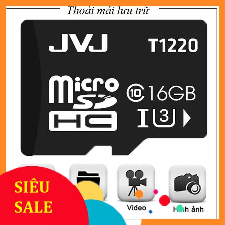 PR7 Thẻ nhớ JVJ 16G U3 C10 tốc độ cao - chuyên dụng cho camera 5